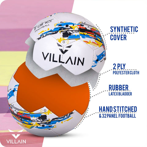 Lightweight and beginner-friendly Villain Trainer football for kids